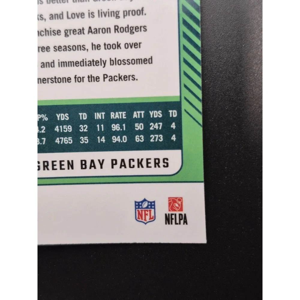2024 Panini Donruss Optic Jordan Love #69 100 Emoji Prizm Green‎ Bay Packers SP